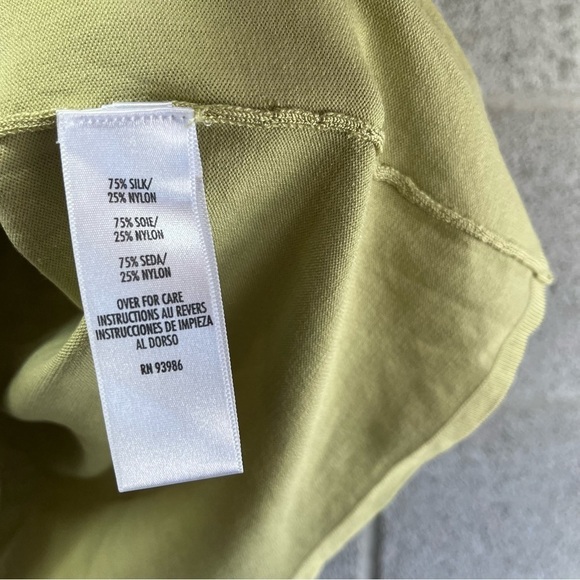 Casual Corner Silk Blend Turtleneck Tank - Picture 5 of 5